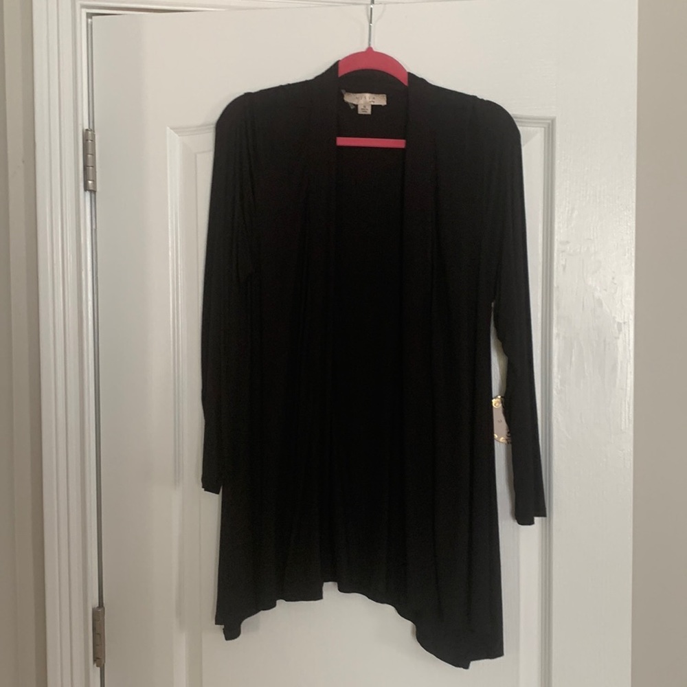 Black cardigan